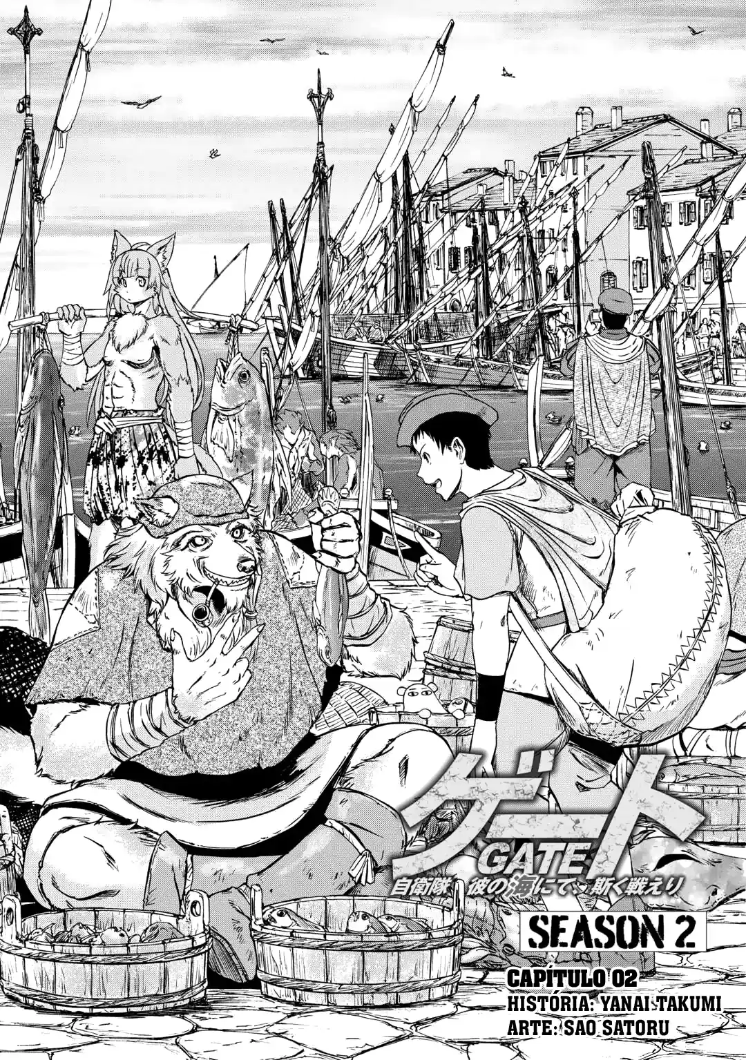 GATE TEMPORADA 2 - Jieitai Kanoumi nite, Kaku Tatakaeri Capítulo 2 Página 1
