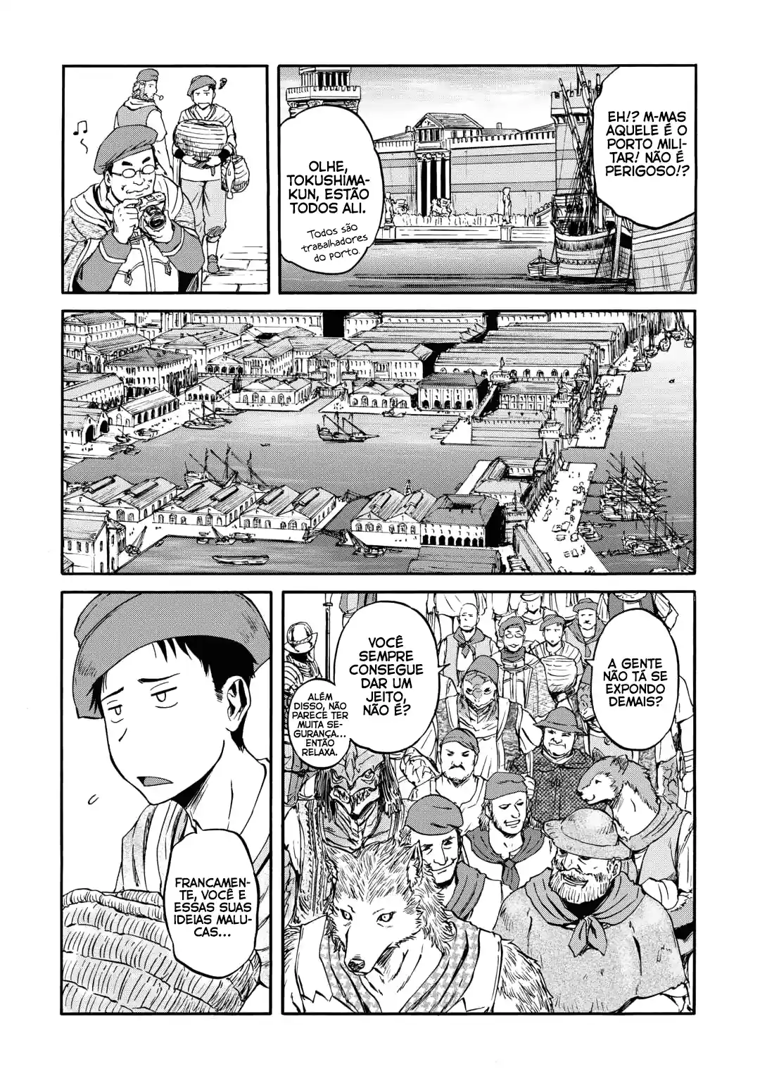 GATE TEMPORADA 2 - Jieitai Kanoumi nite, Kaku Tatakaeri Capítulo 2 Página 11