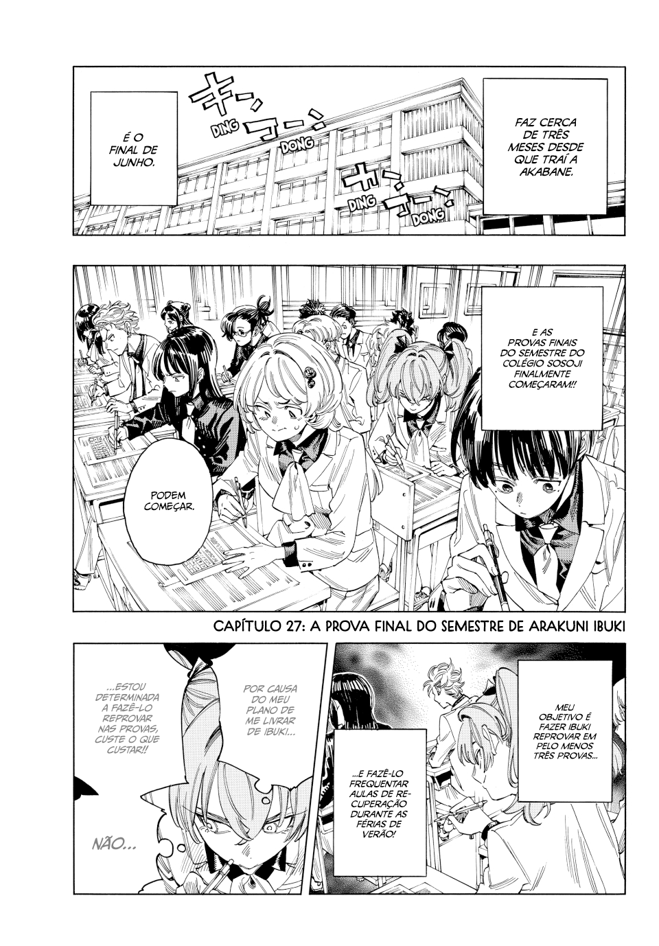 Akabane Honeko no Bodyguard Capítulo 27 Página 2