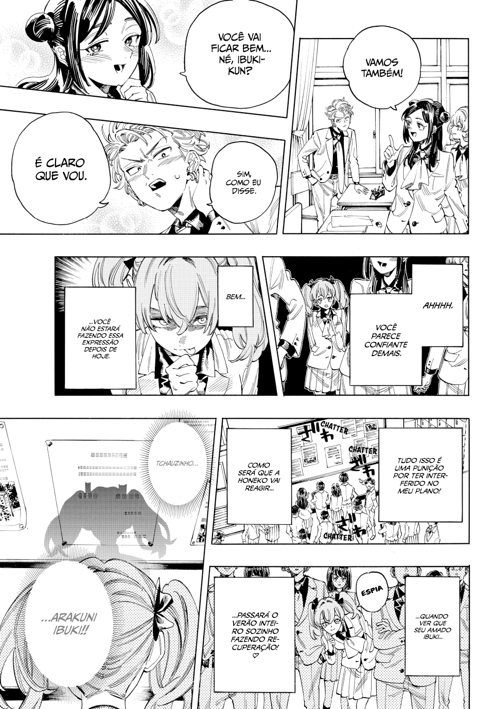 Akabane Honeko no Bodyguard Capítulo 27 Página 9