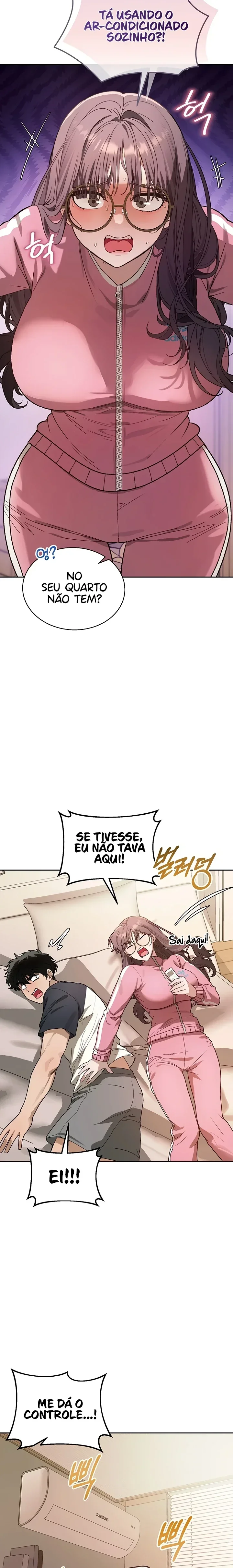 Morando com a Professora! Capítulo 12 Página 3
