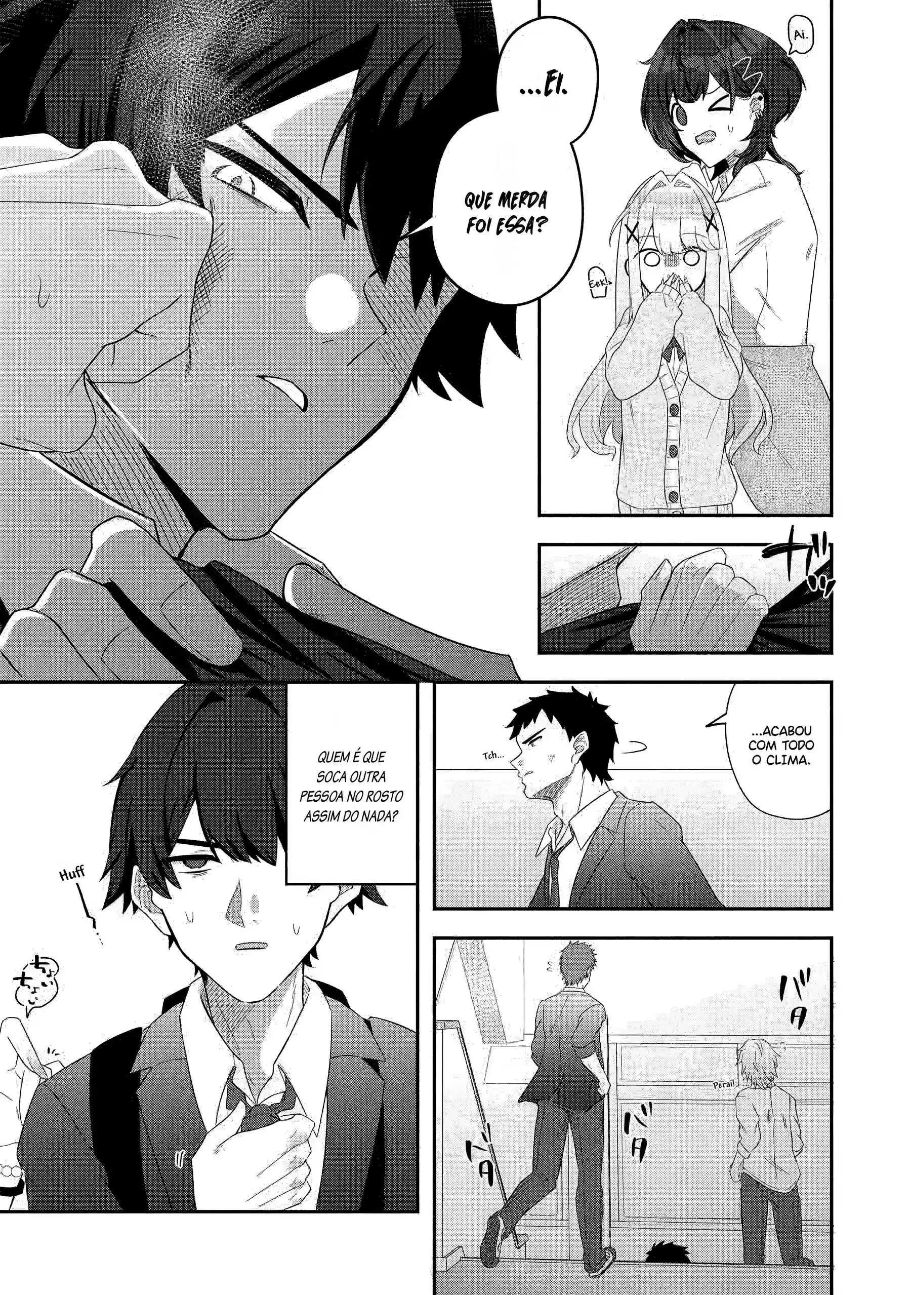 A Gyaru Grande e a Gyaru Pequena Romperam e Estão se Enfiando no Meu Shinkyo Capítulo 1 Página 6