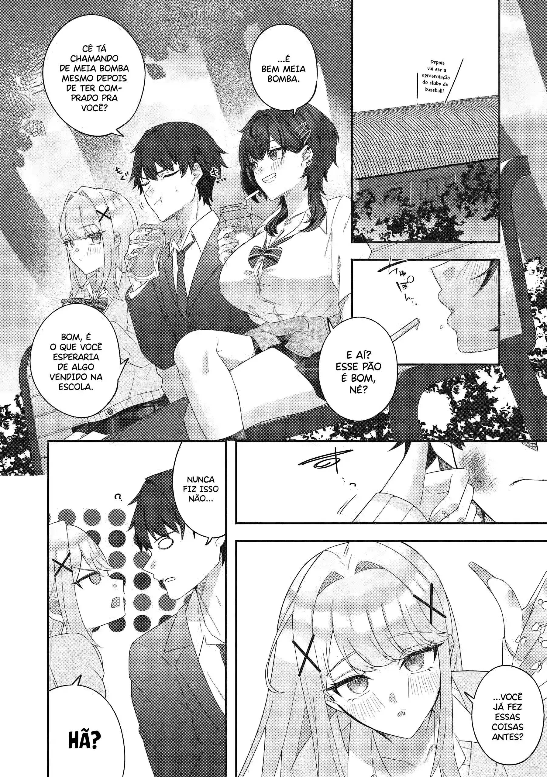 A Gyaru Grande e a Gyaru Pequena Romperam e Estão se Enfiando no Meu Shinkyo Capítulo 1 Página 9