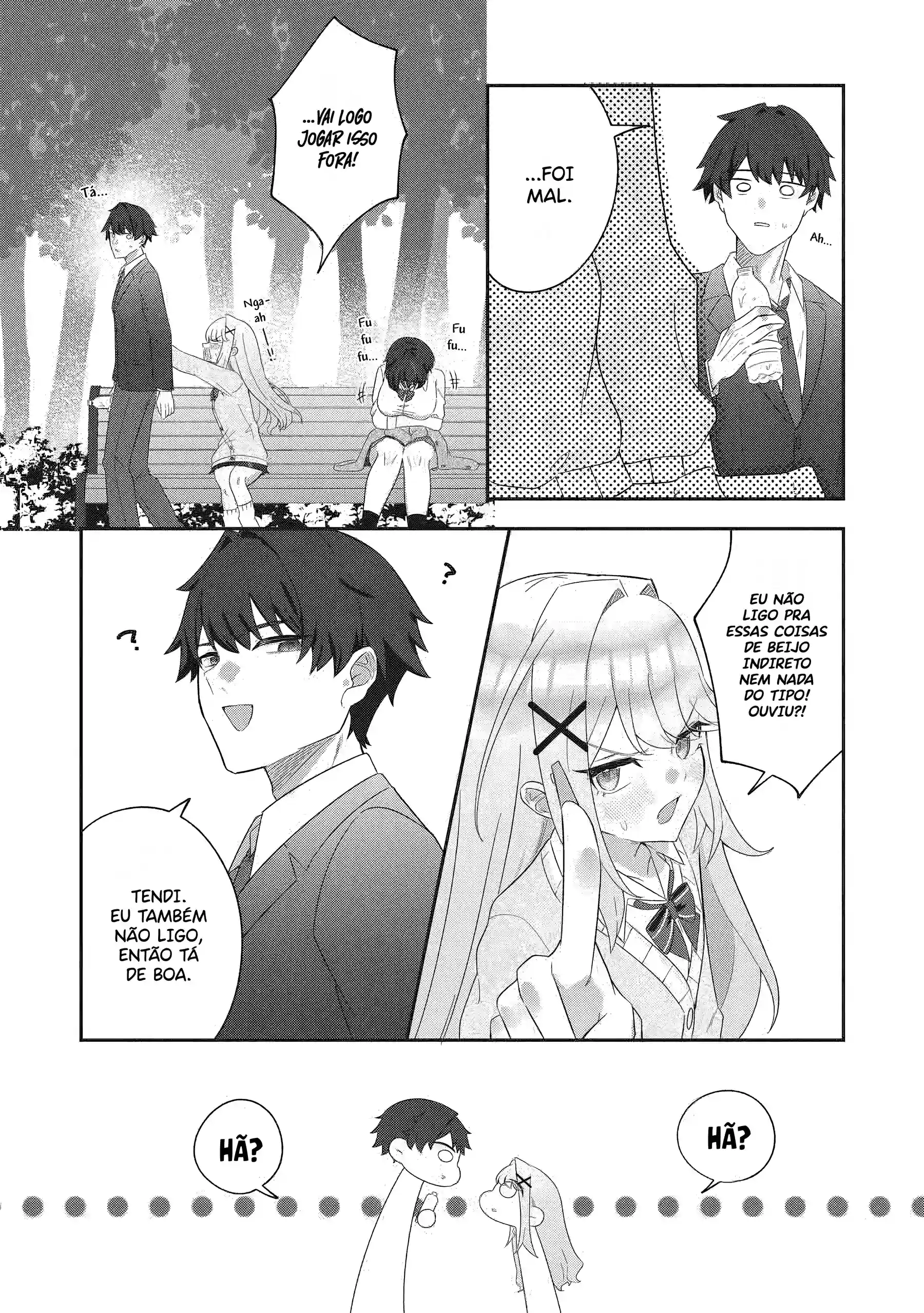 A Gyaru Grande e a Gyaru Pequena Romperam e Estão se Enfiando no Meu Shinkyo Capítulo 1 Página 12