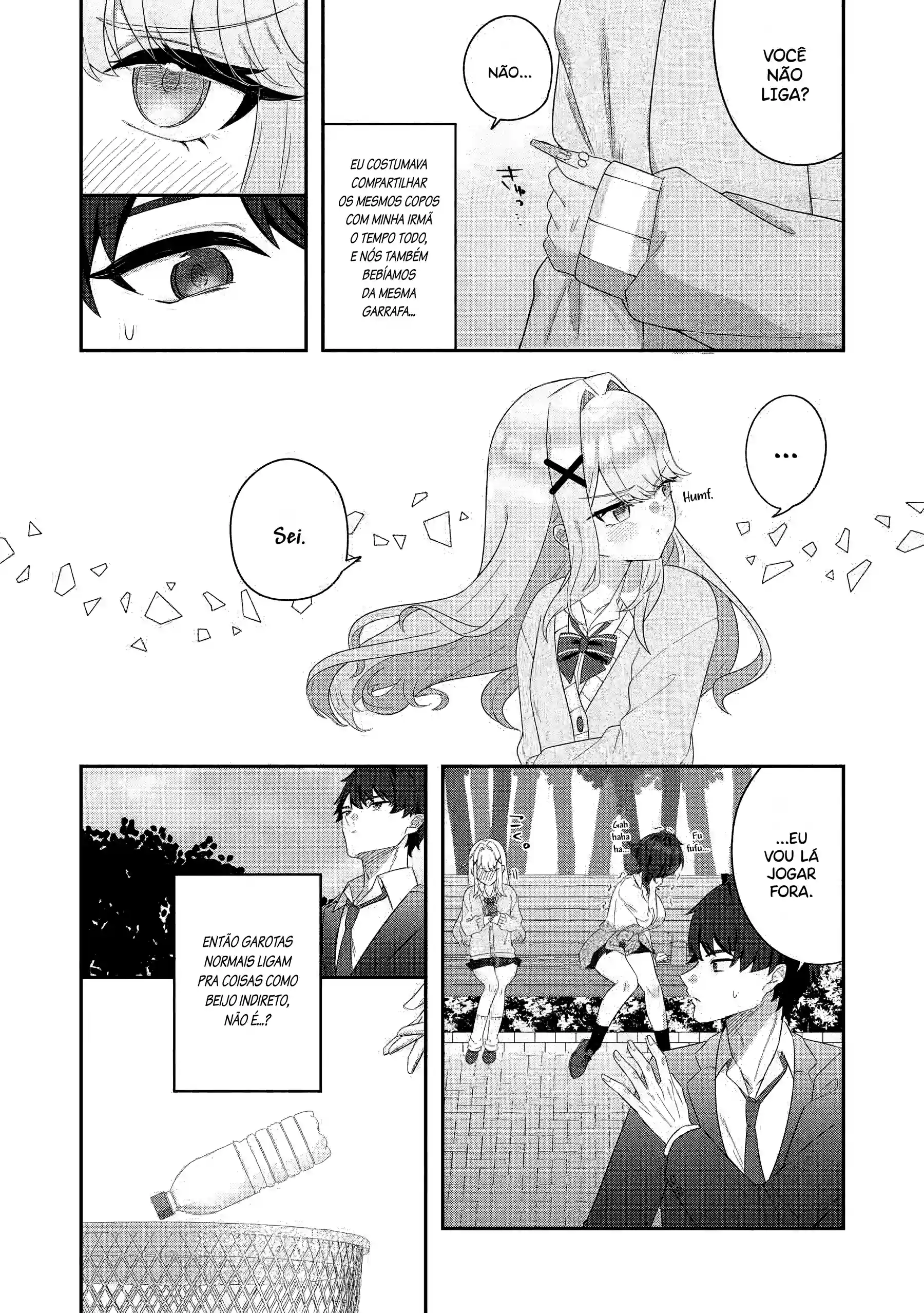 A Gyaru Grande e a Gyaru Pequena Romperam e Estão se Enfiando no Meu Shinkyo Capítulo 1 Página 13
