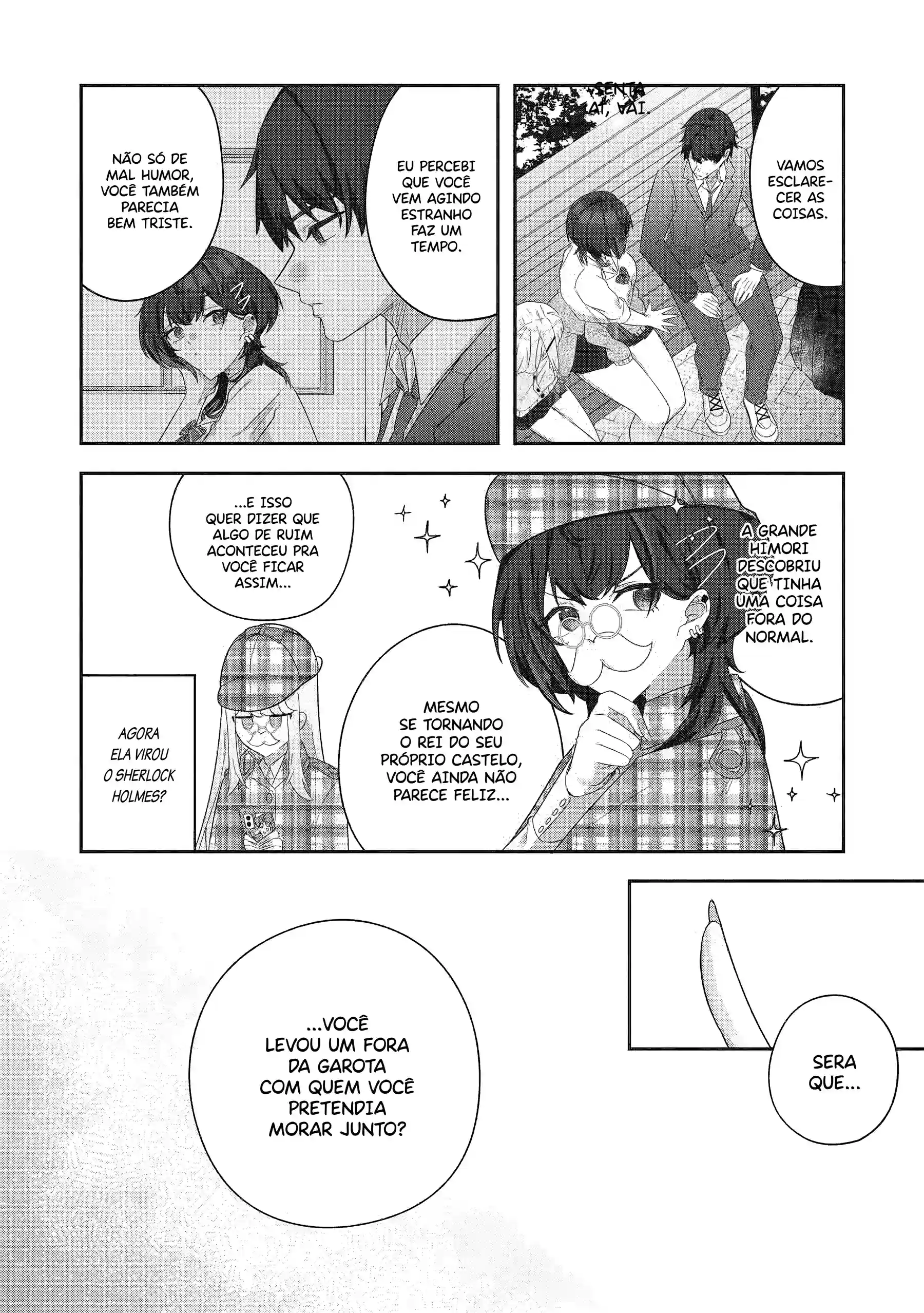 A Gyaru Grande e a Gyaru Pequena Romperam e Estão se Enfiando no Meu Shinkyo Capítulo 1 Página 15