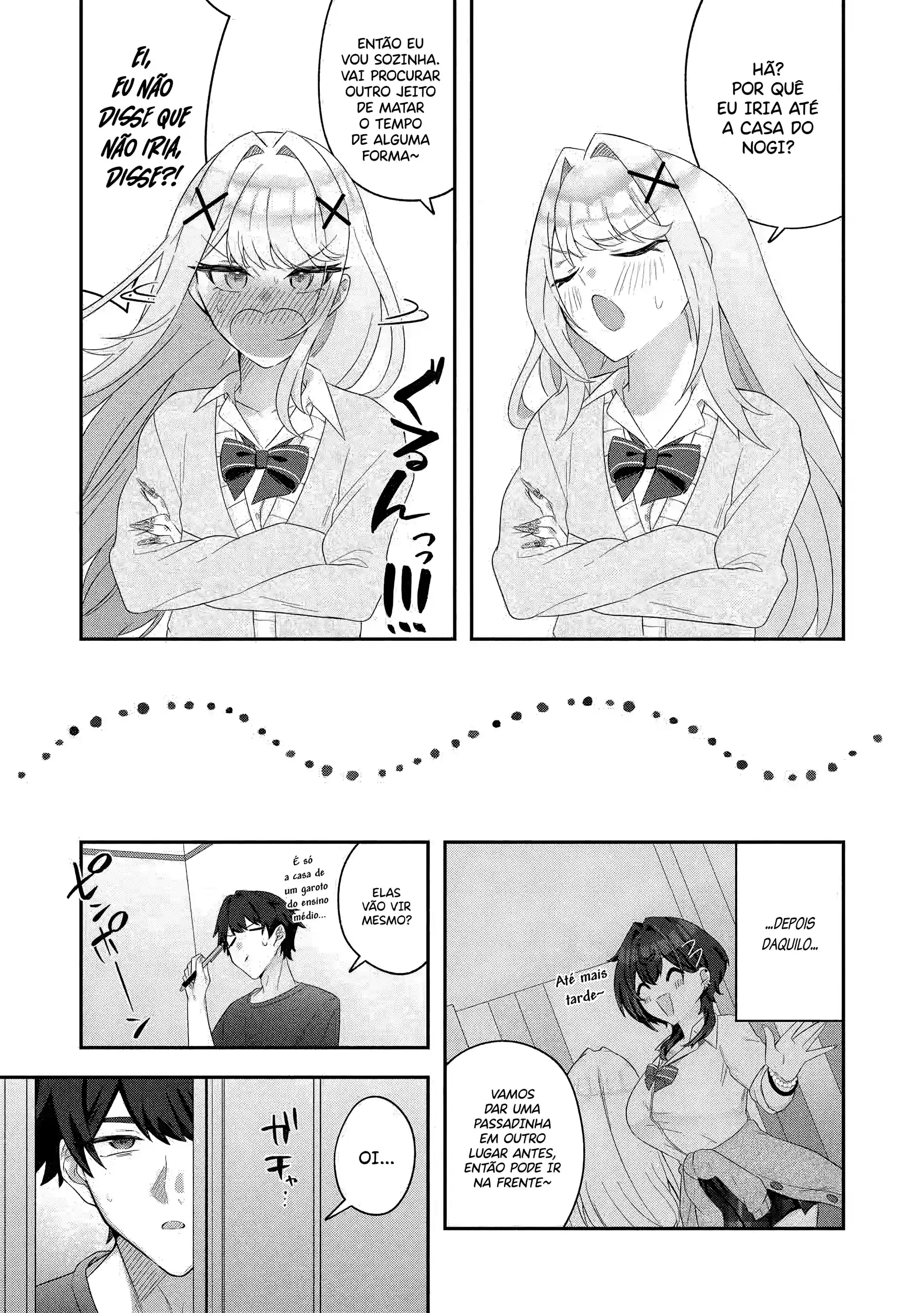 A Gyaru Grande e a Gyaru Pequena Romperam e Estão se Enfiando no Meu Shinkyo Capítulo 1 Página 18