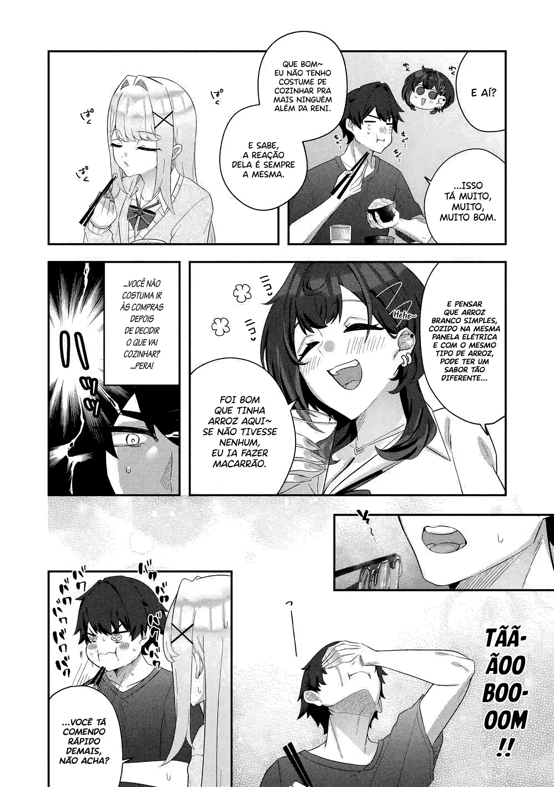 A Gyaru Grande e a Gyaru Pequena Romperam e Estão se Enfiando no Meu Shinkyo Capítulo 1 Página 28