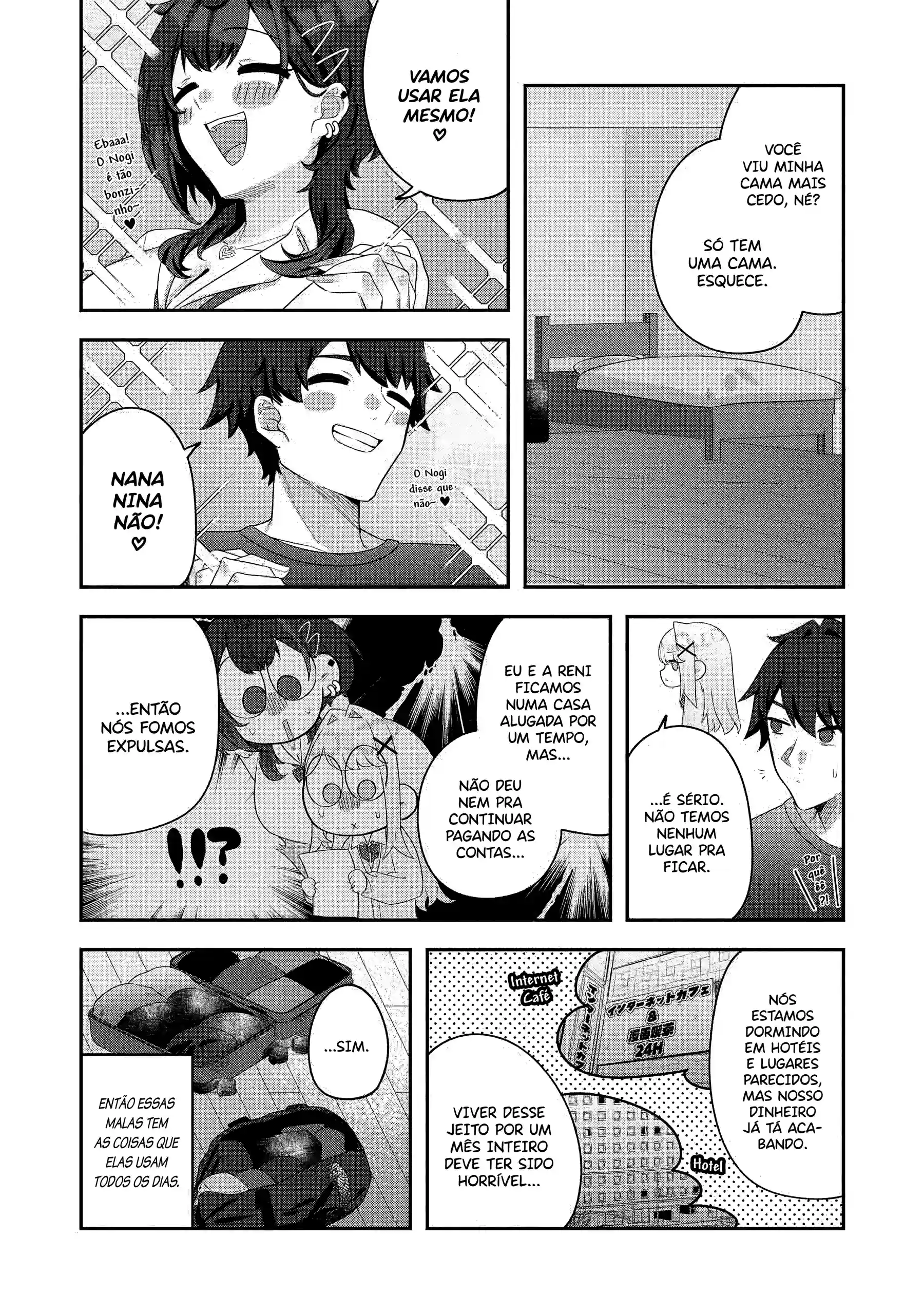 A Gyaru Grande e a Gyaru Pequena Romperam e Estão se Enfiando no Meu Shinkyo Capítulo 1 Página 34
