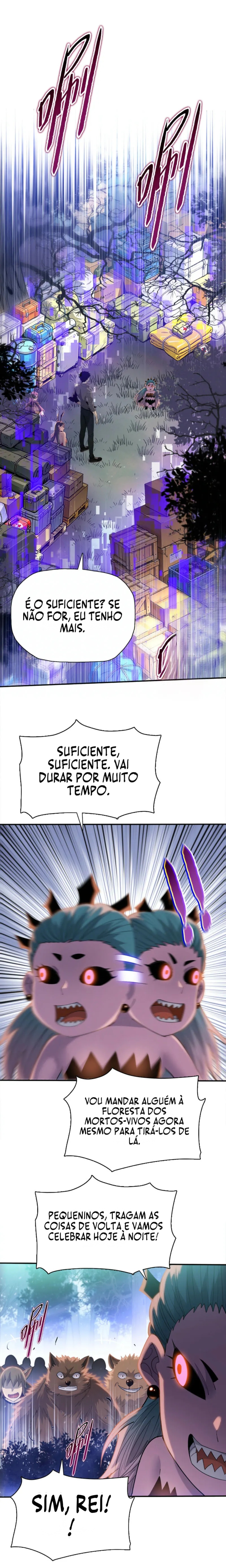 O Homem Implacável do Juízo Final: Acumulando Trilhões de Suprimentos no Início Capítulo 141 Página 7