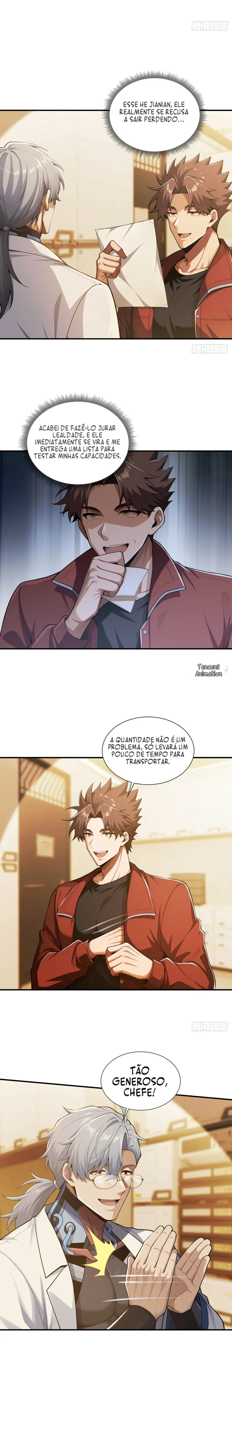 IA - Troco Salgadinho por Ouro no Apocalipse Capítulo 77 Página 14