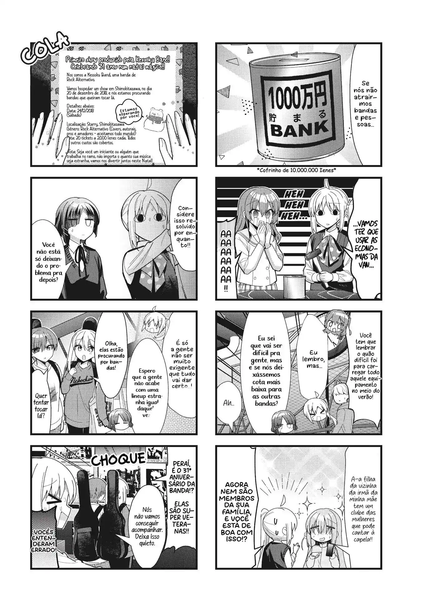 Bocchi, a Roqueira! Capítulo 60 Página 8
