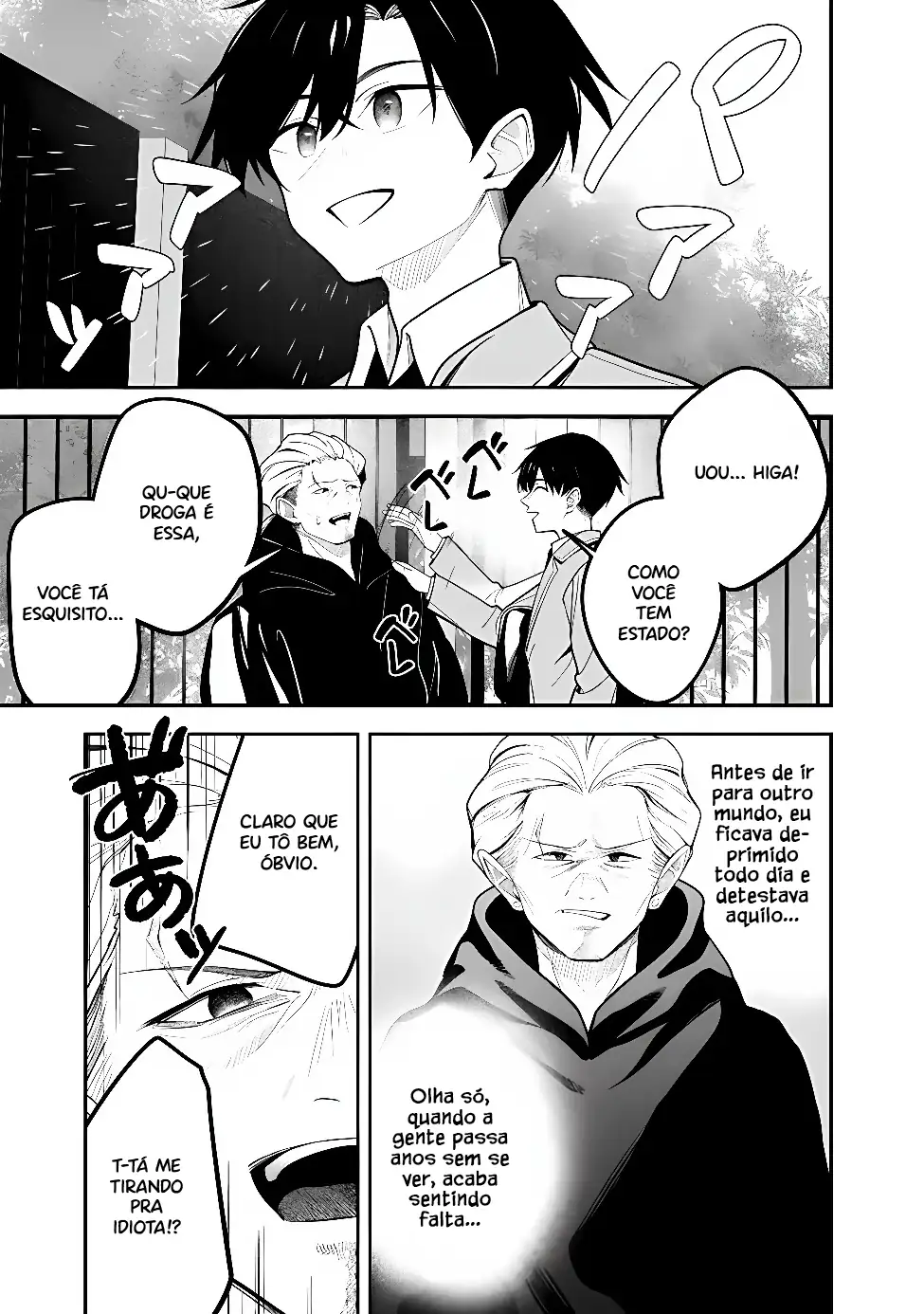 O herói Isekai-gaeri tem Skill muito forte, então abraça todos os Hatsujou Heroine como quiser Capítulo 1 Página 3