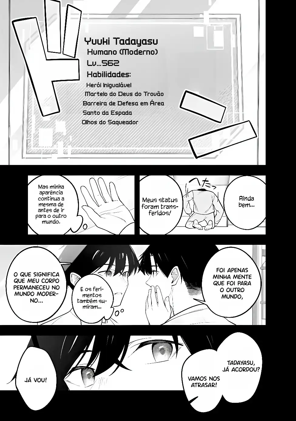 O herói Isekai-gaeri tem Skill muito forte, então abraça todos os Hatsujou Heroine como quiser Capítulo 1 Página 9