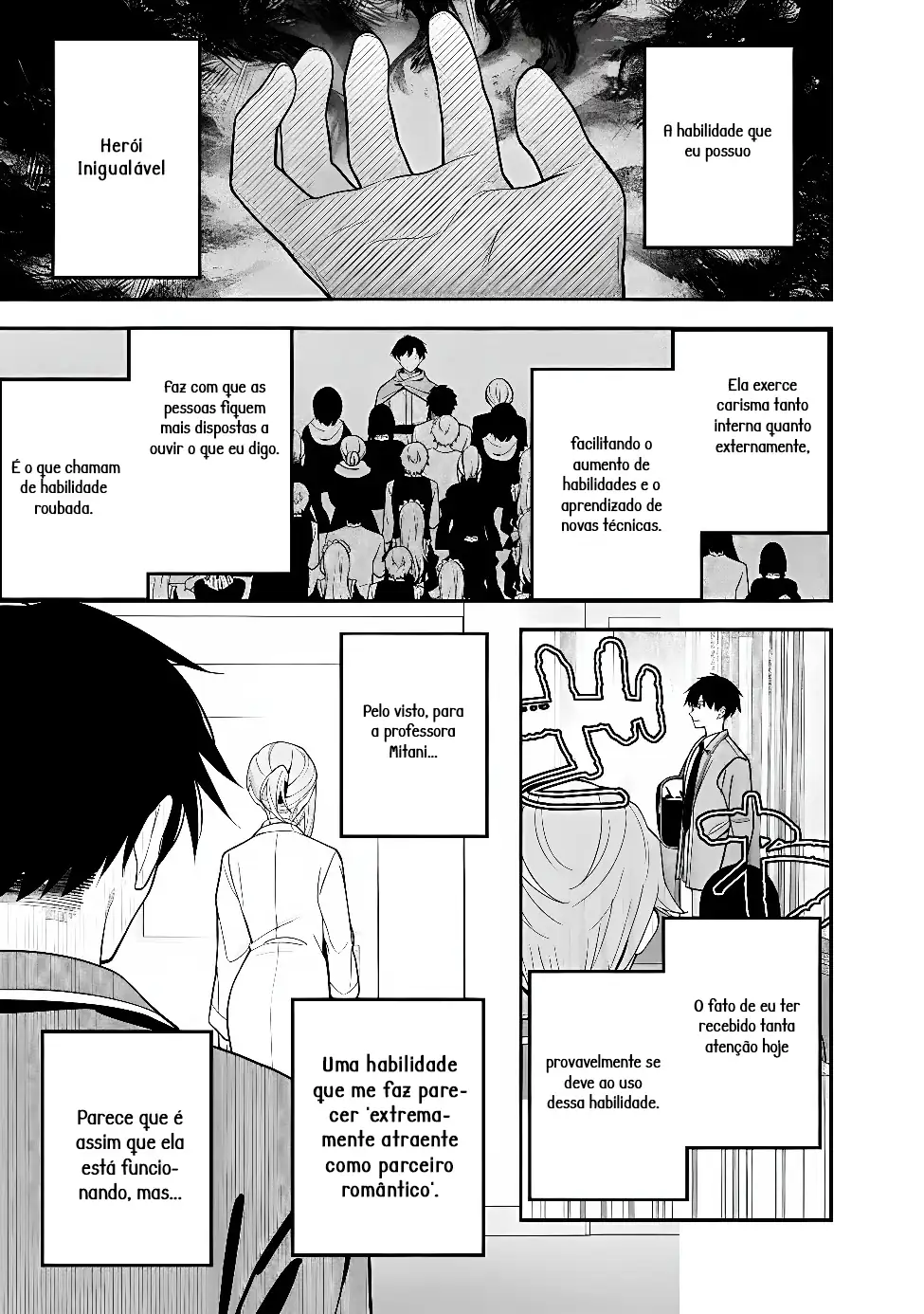 O herói Isekai-gaeri tem Skill muito forte, então abraça todos os Hatsujou Heroine como quiser Capítulo 1 Página 17