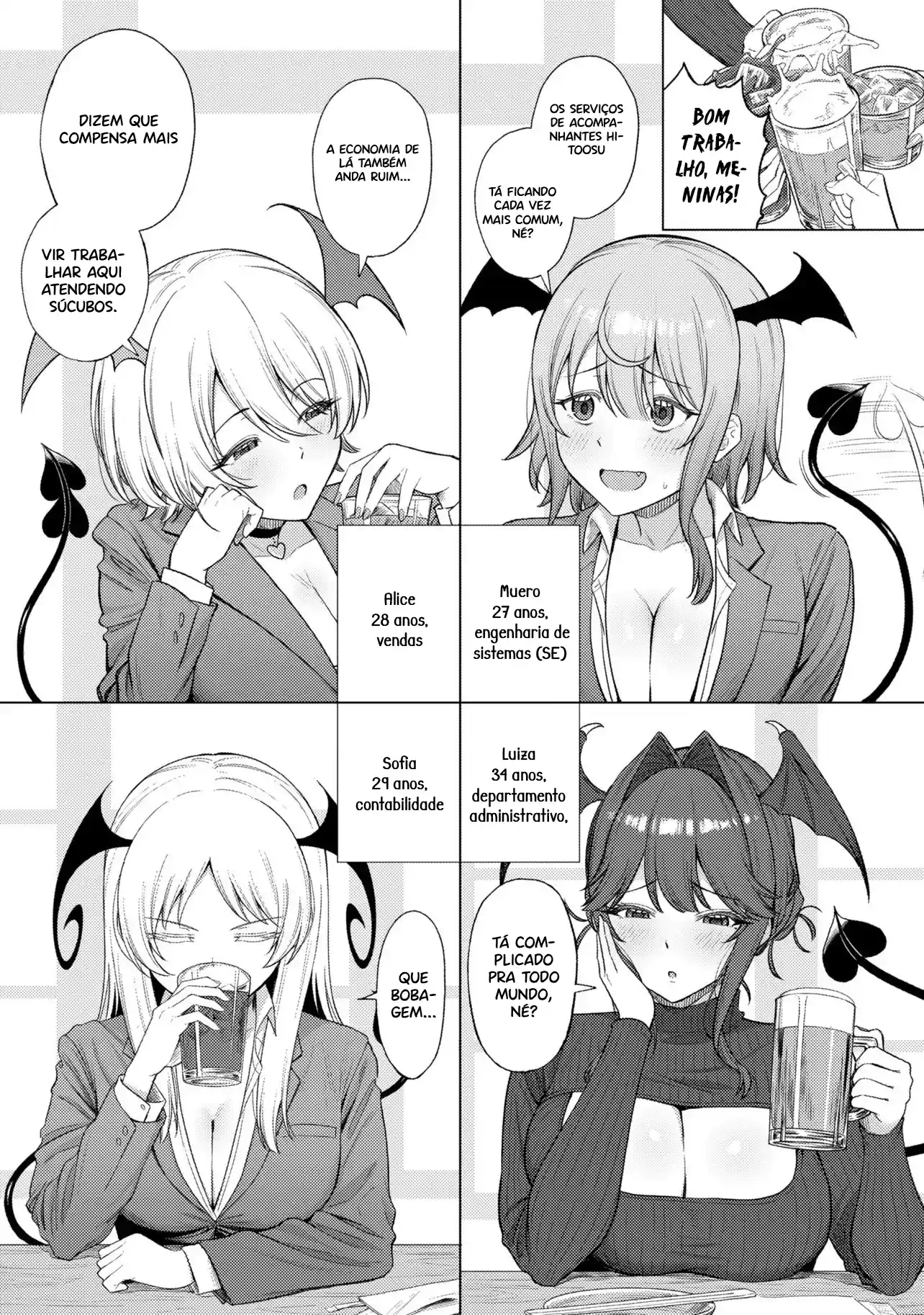 Hitoosu do País das Succubus Capítulo 1 Página 7