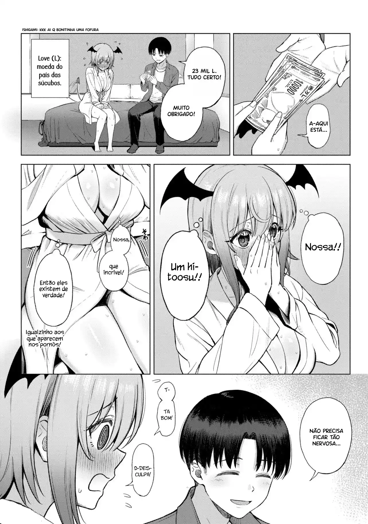 Hitoosu do País das Succubus Capítulo 1 Página 24