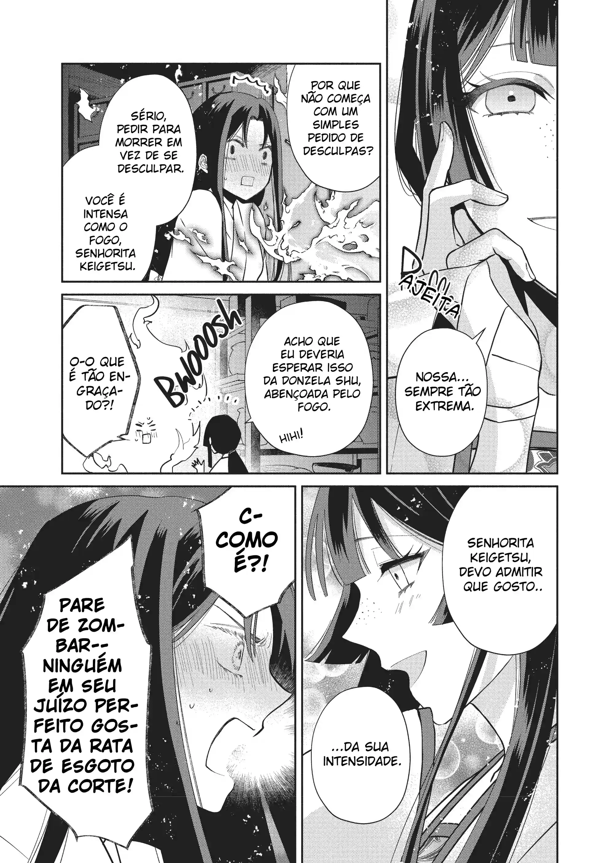 Futsutsukana Akujo de wa Gozaimasu ga ~Suuguu Chou So Torikae Den~ Capítulo 14 Página 10