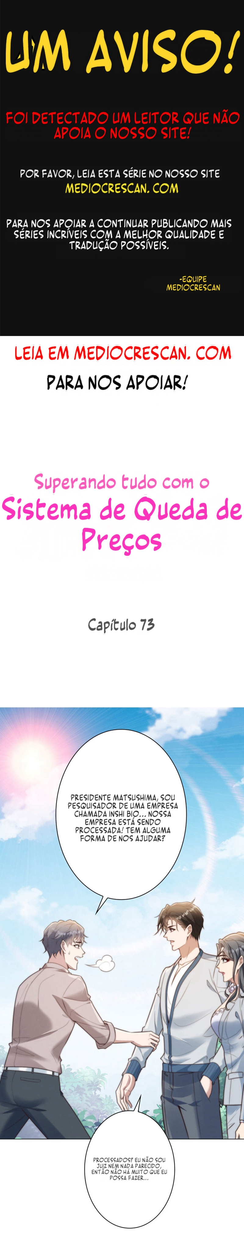 Dominando com o sistema de colapso de preços Capítulo 73 Página 2