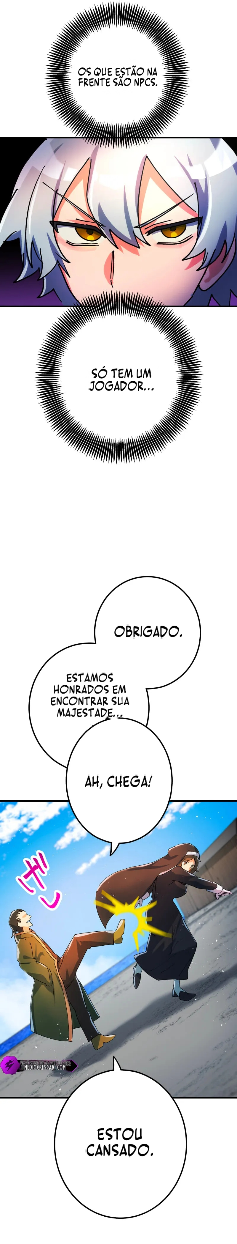 Sou tão dominado que quebrei completamente o equilíbrio do jogo. Capítulo 60 Página 36
