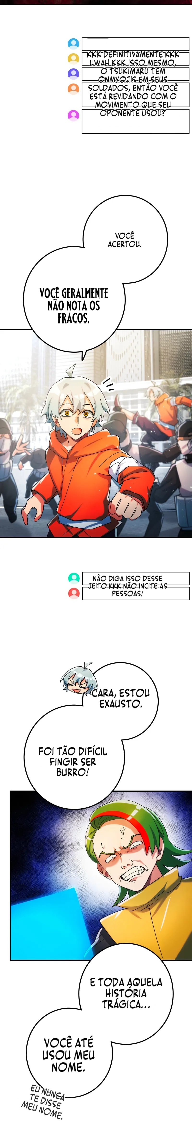 Sou tão dominado que quebrei completamente o equilíbrio do jogo. Capítulo 61 Página 58
