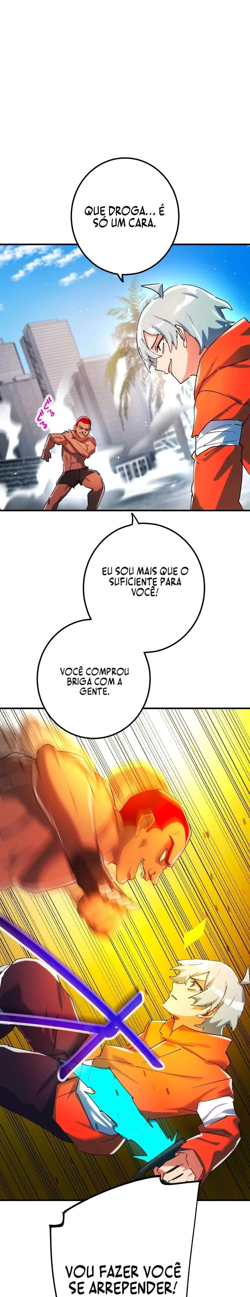 Sou tão dominado que quebrei completamente o equilíbrio do jogo. Capítulo 62 Página 22