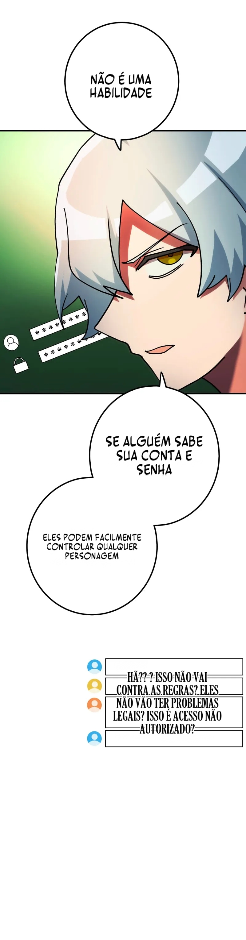 Sou tão dominado que quebrei completamente o equilíbrio do jogo. Capítulo 63 Página 35
